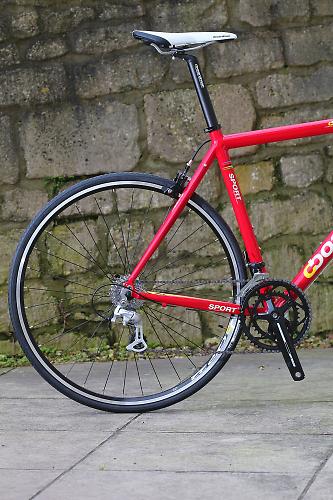 Red boardman road online bike